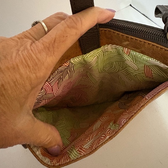 The Sak Pax Leather Purse Crossbody Satchel Bag - Picture 6 of 9